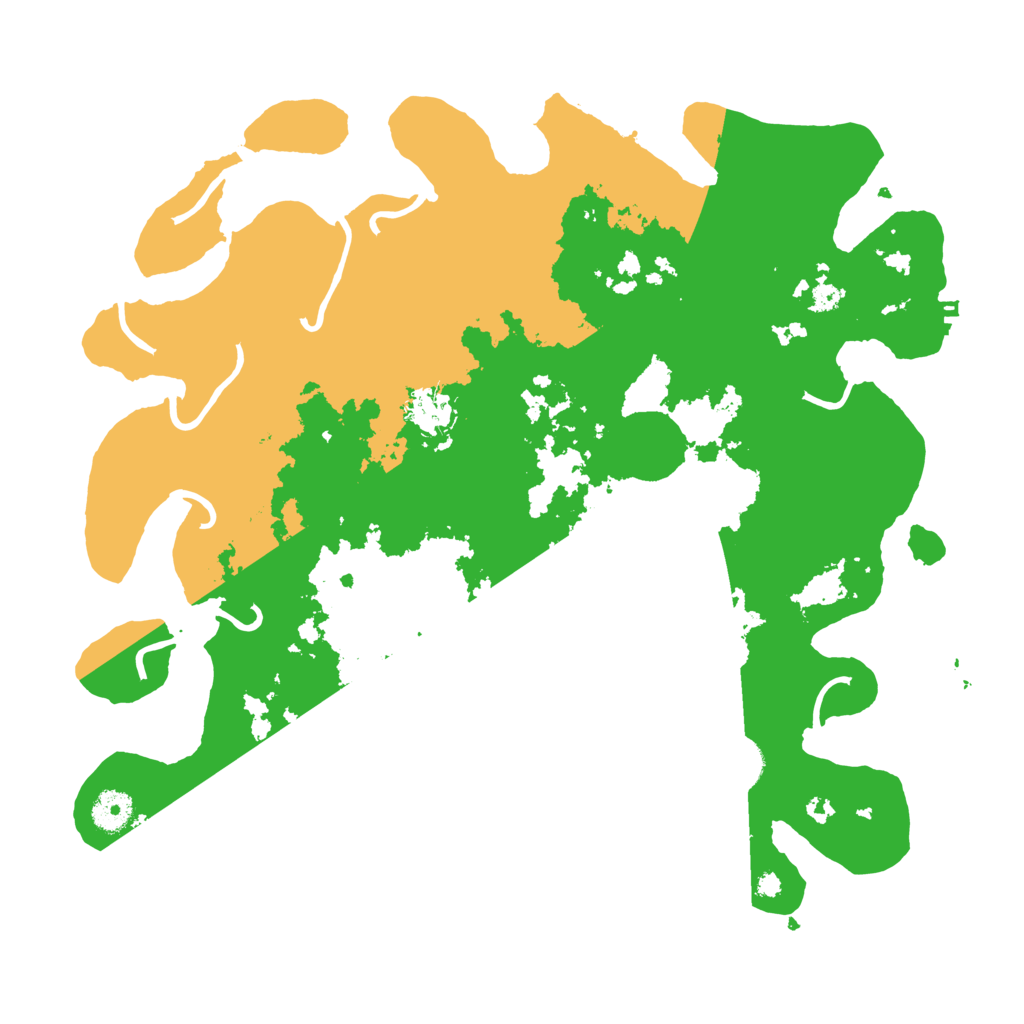 Biome Rust Map: Procedural Map, Size: 3900, Seed: 85974493