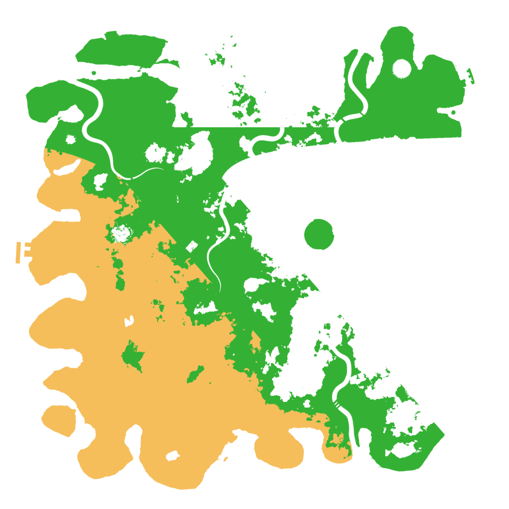 Biome Rust Map: Procedural Map, Size: 4800, Seed: 1563650322