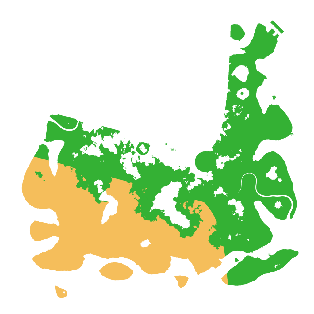 Biome Rust Map: Procedural Map, Size: 4000, Seed: 222321