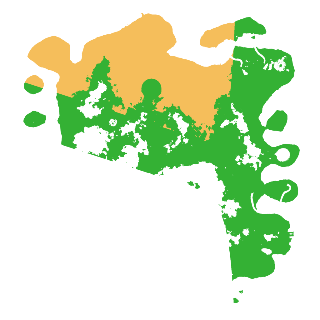 Biome Rust Map: Procedural Map, Size: 4250, Seed: 14351