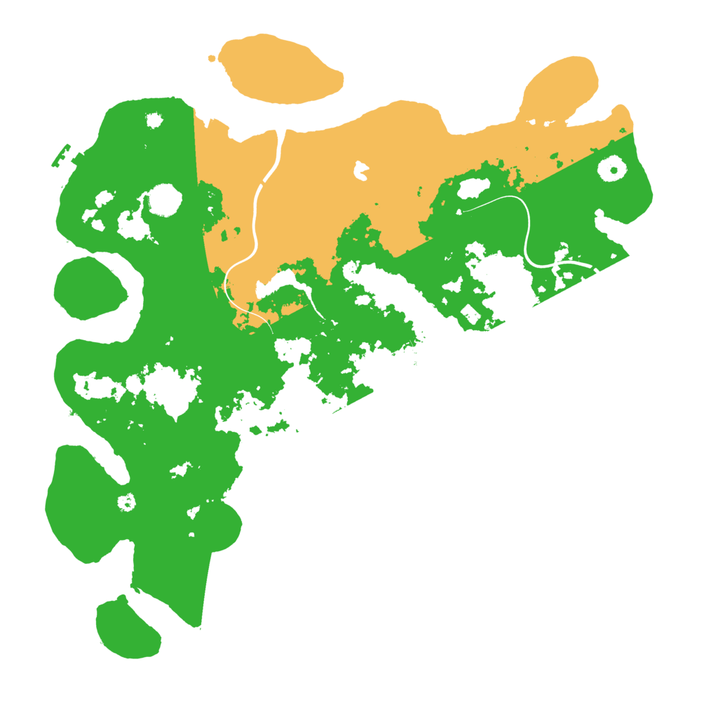 Biome Rust Map: Procedural Map, Size: 4000, Seed: 393939