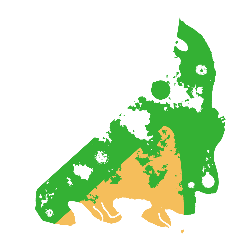 Biome Rust Map: Procedural Map, Size: 3500, Seed: 2467894