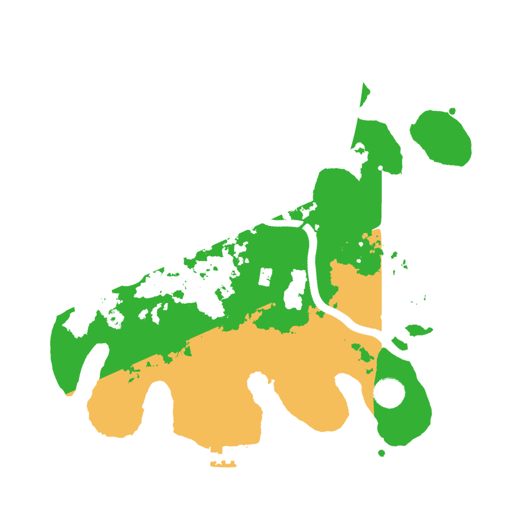 Biome Rust Map: Procedural Map, Size: 3000, Seed: 107571516