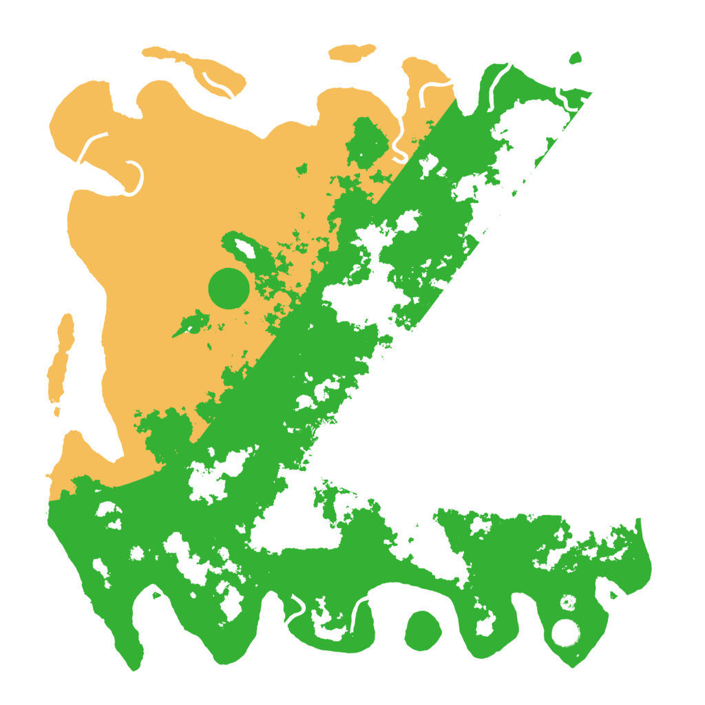 Biome Rust Map: Procedural Map, Size: 4500, Seed: 854328351