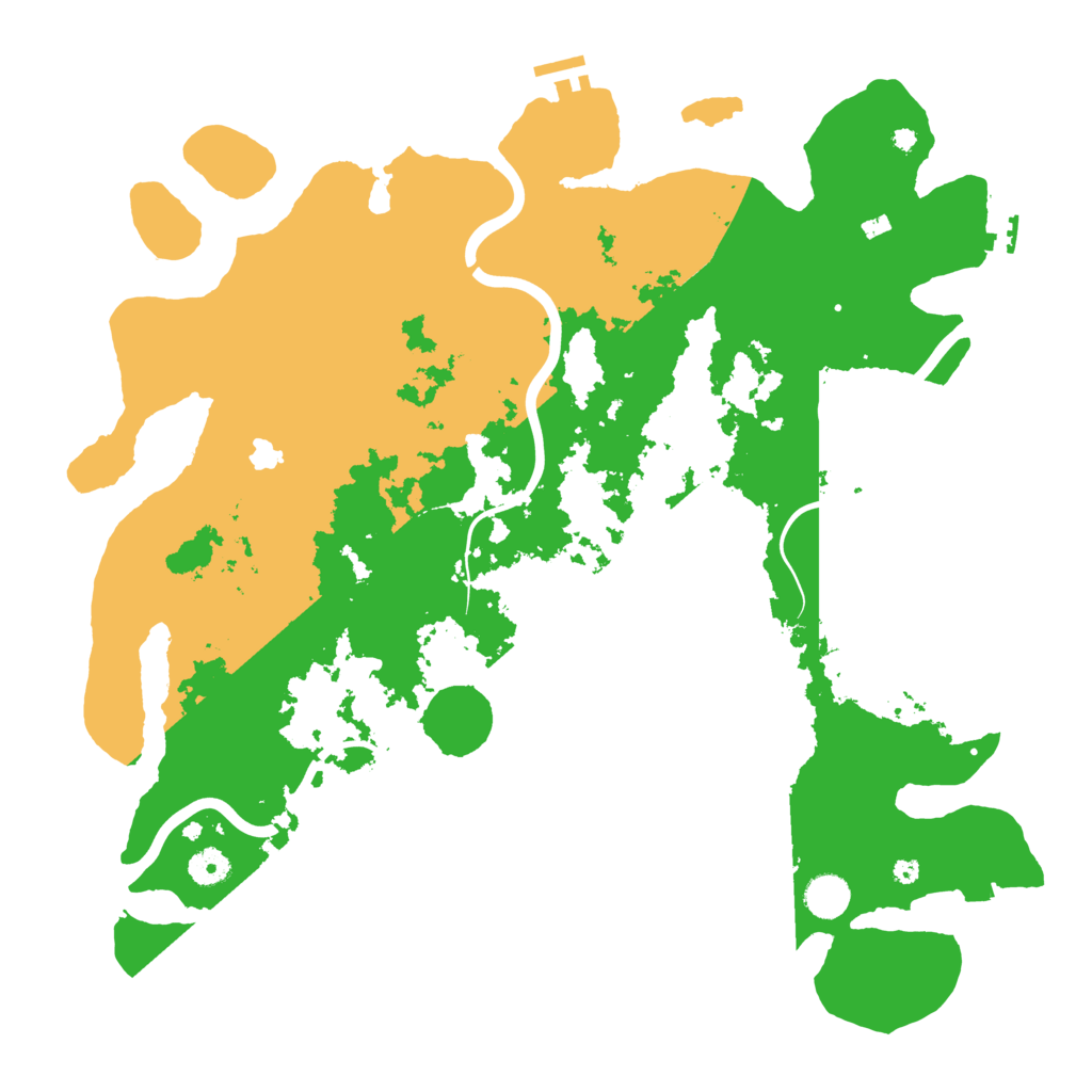 Biome Rust Map: Procedural Map, Size: 4300, Seed: 1082033791