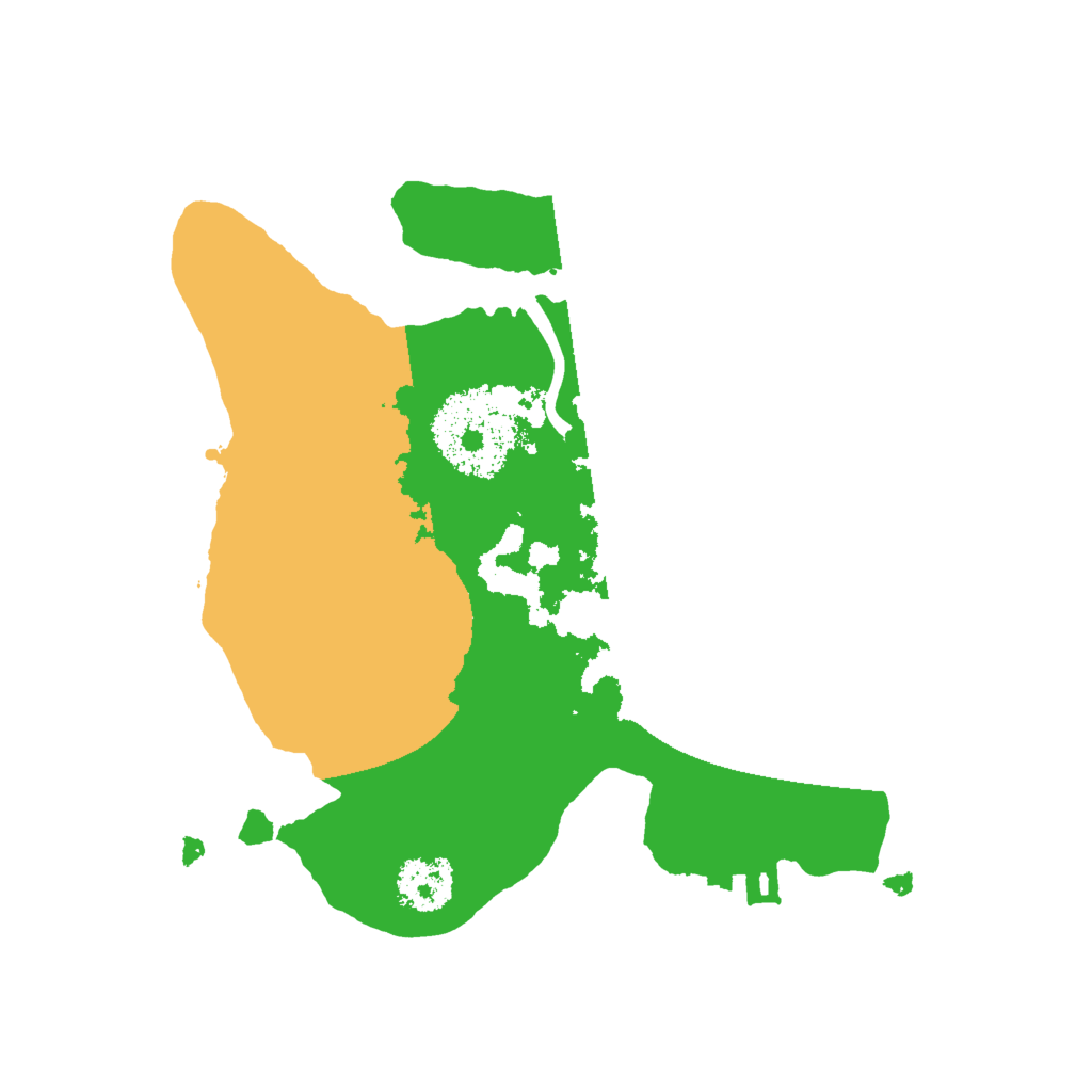 Biome Rust Map: Procedural Map, Size: 2000, Seed: 317232853