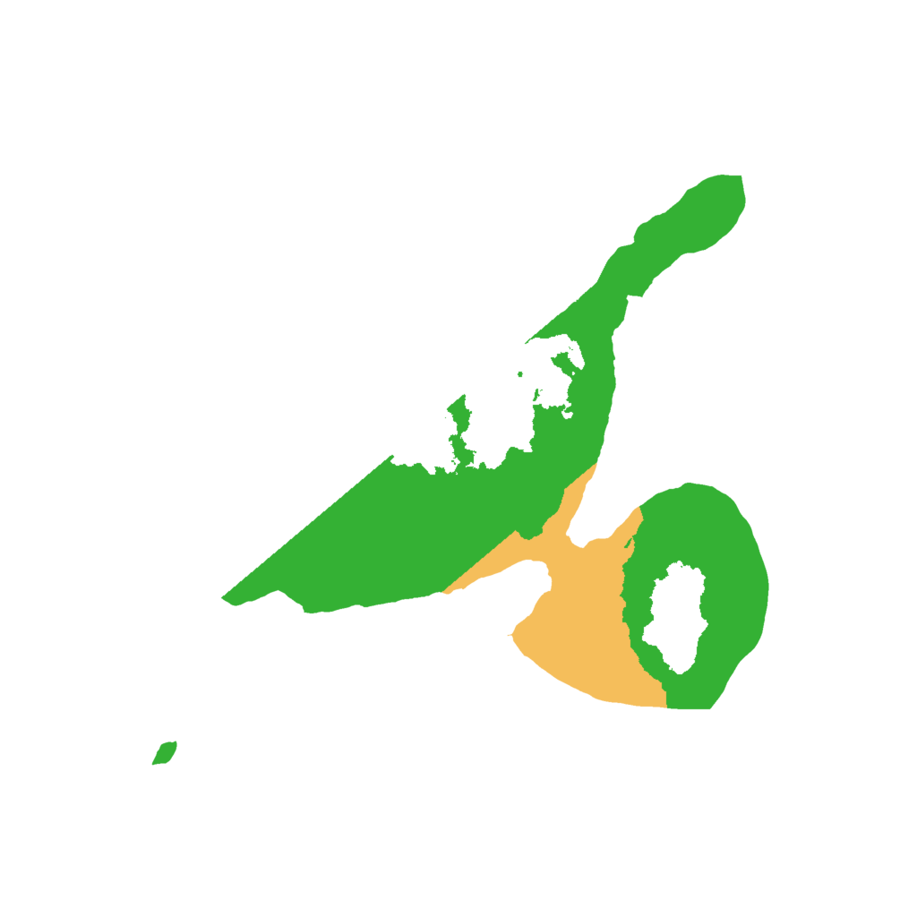 Biome Rust Map: Barren, Size: 1750, Seed: 55555