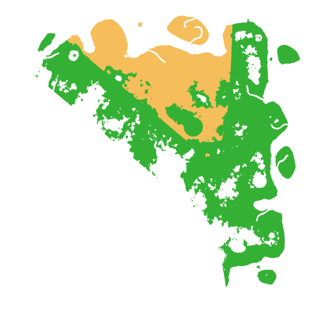 Biome Rust Map: Procedural Map, Size: 4500, Seed: 2187