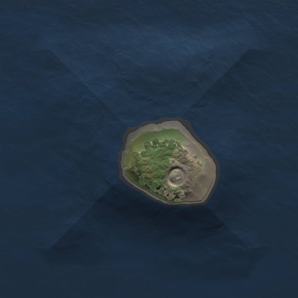 Rust Map: Procedural Map, Size: 1000, Seed: 1547394565, 3 Monuments