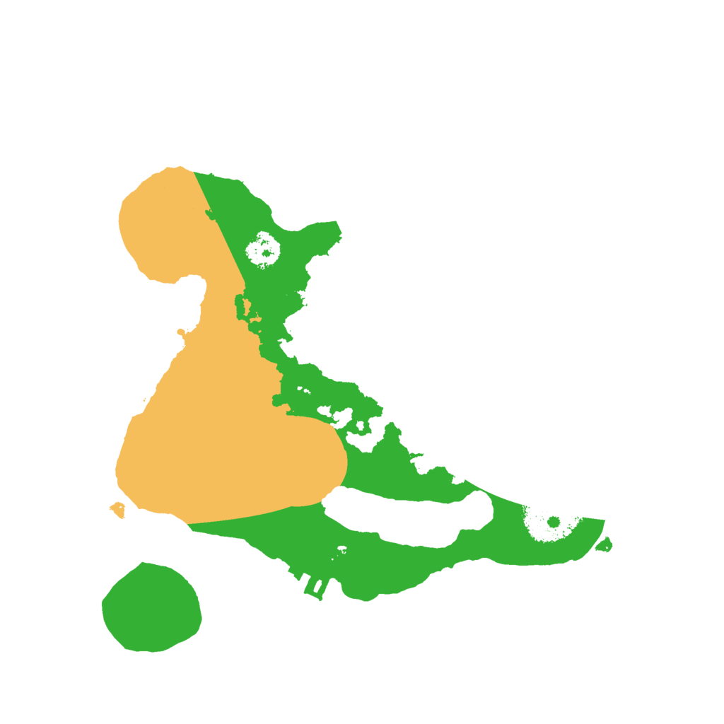 Biome Rust Map: Procedural Map, Size: 2250, Seed: 20221105