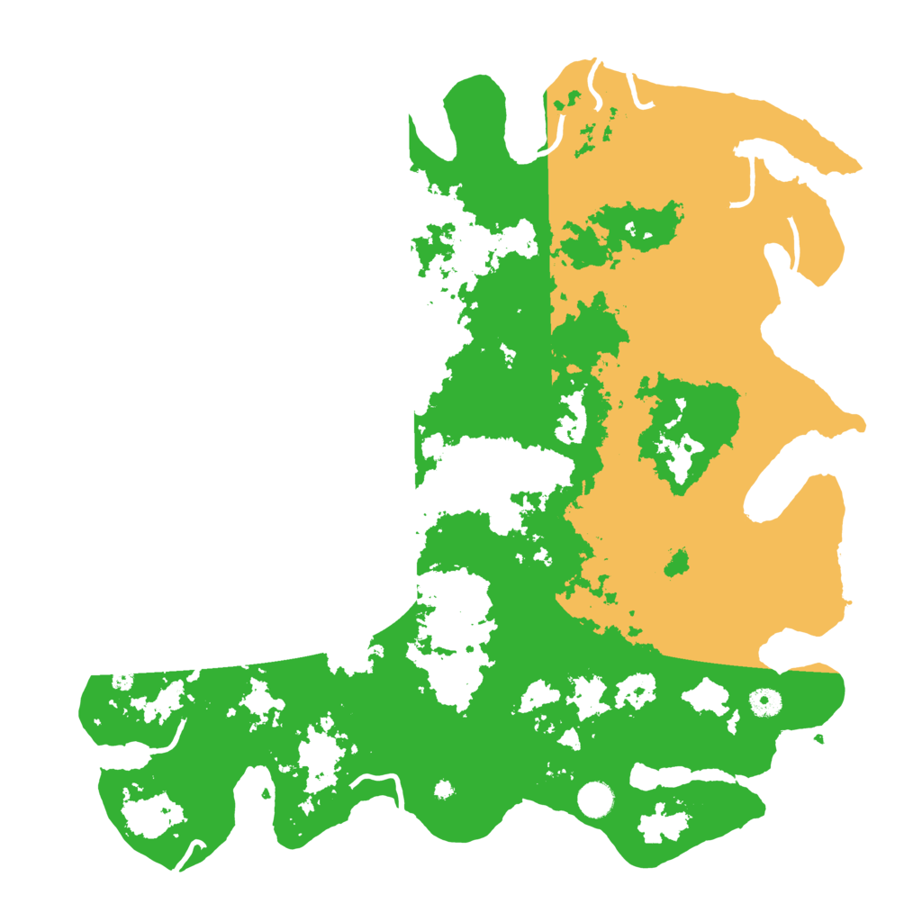 Biome Rust Map: Procedural Map, Size: 4500, Seed: 322221207