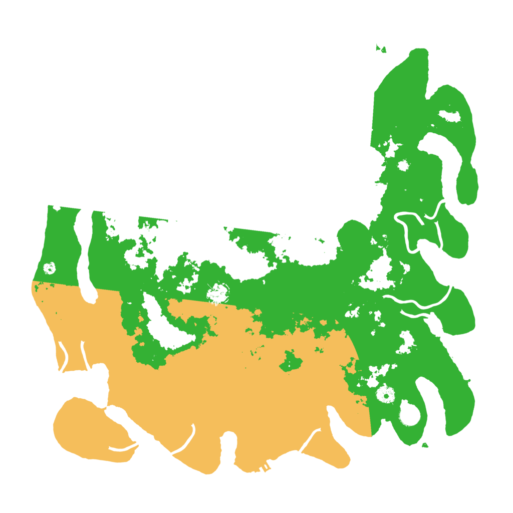 Biome Rust Map: Procedural Map, Size: 4300, Seed: 1731746526