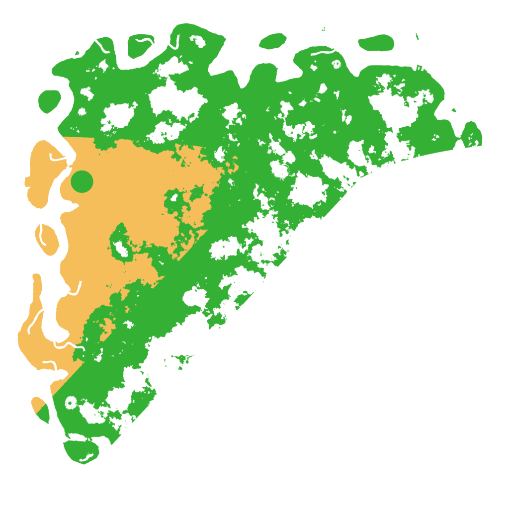 Biome Rust Map: Procedural Map, Size: 6000, Seed: 789126670