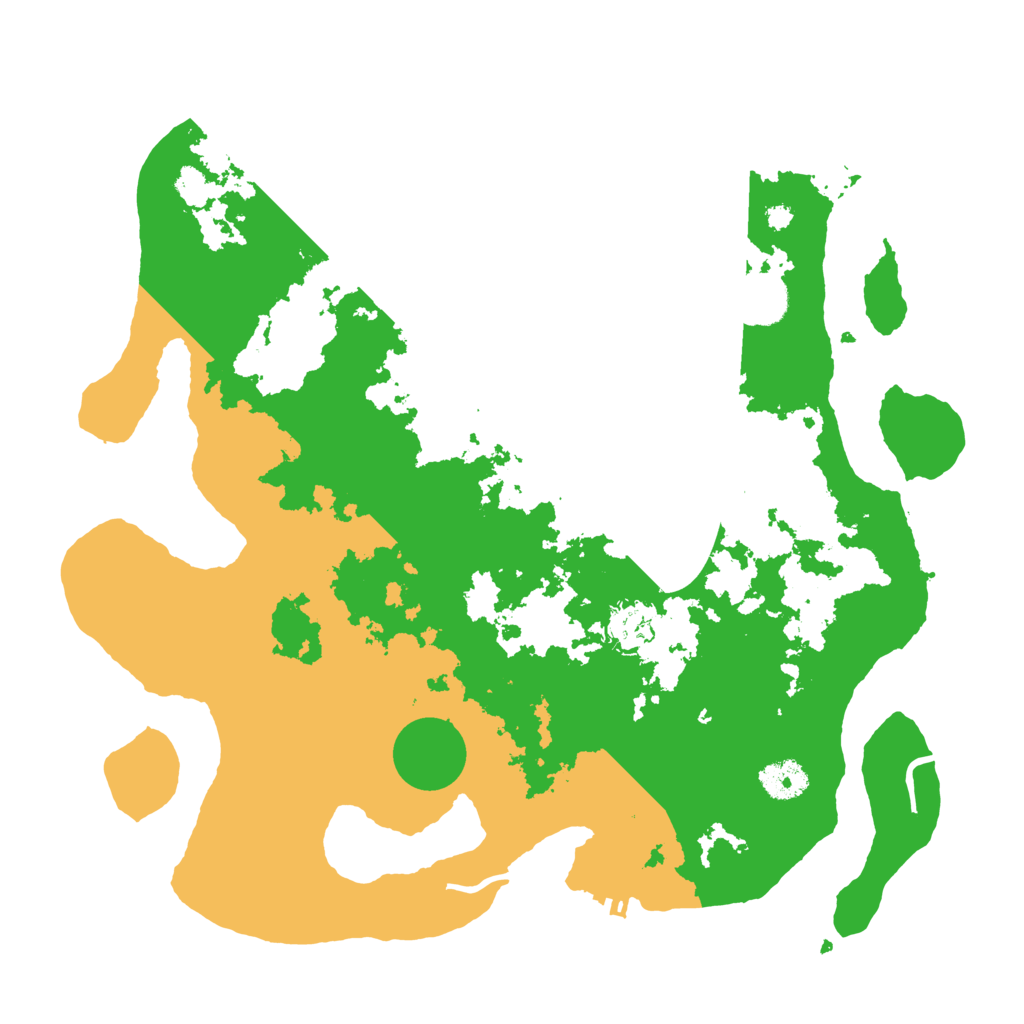 Biome Rust Map: Procedural Map, Size: 3700, Seed: 1618723530