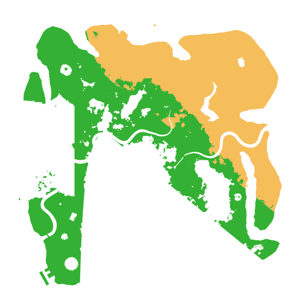 Biome Rust Map: Procedural Map, Size: 4000, Seed: 911298953