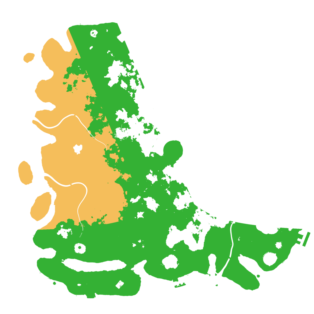 Biome Rust Map: Procedural Map, Size: 4250, Seed: 2142140532