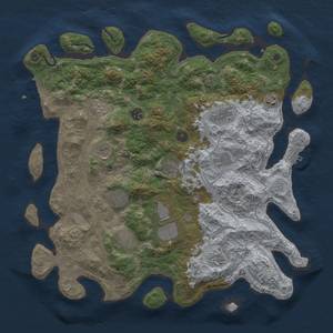 Thumbnail Rust Map: Procedural Map, Size: 4250, Seed: 759708145, 20 Monuments