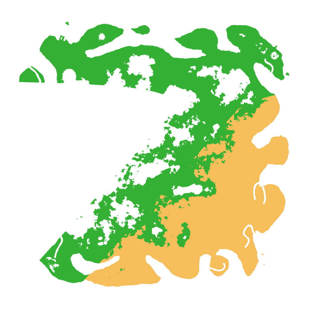 Biome Rust Map: Procedural Map, Size: 4250, Seed: 358232579