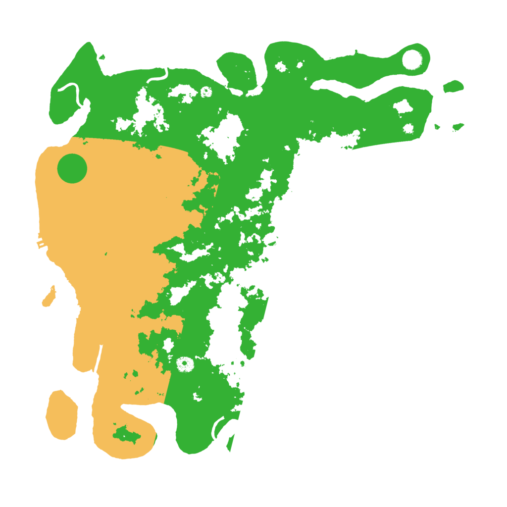 Biome Rust Map: Procedural Map, Size: 4500, Seed: 2139553963
