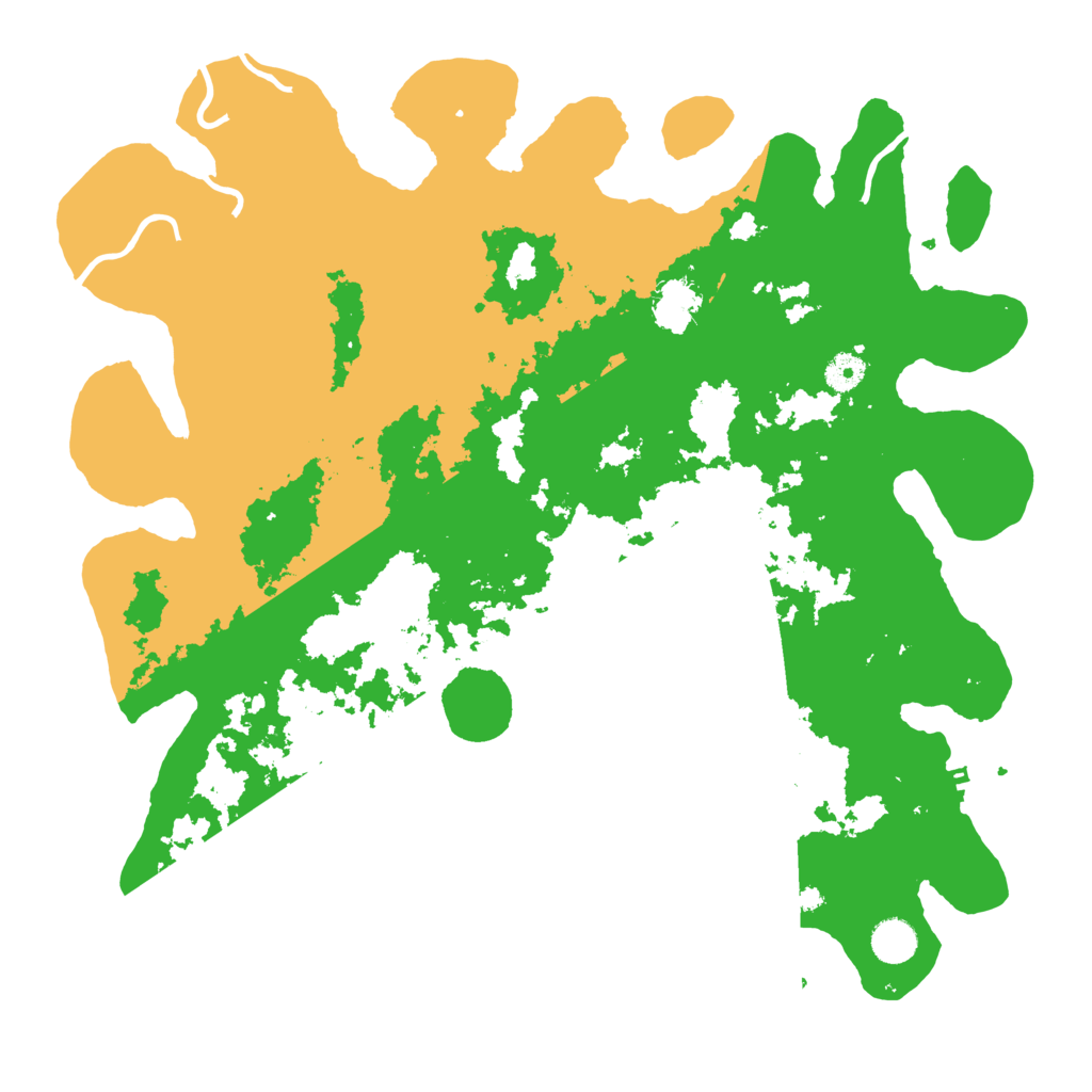 Biome Rust Map: Procedural Map, Size: 4250, Seed: 43364564