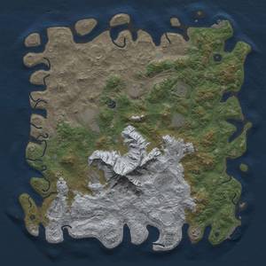 Thumbnail Rust Map: Procedural Map, Size: 5000, Seed: 113958423, 20 Monuments