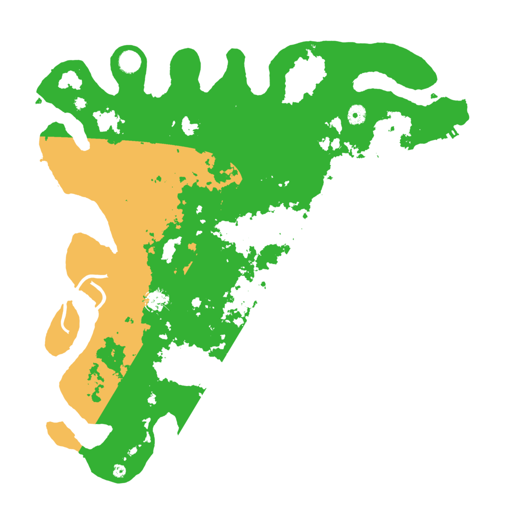 Biome Rust Map: Procedural Map, Size: 4000, Seed: 14213412