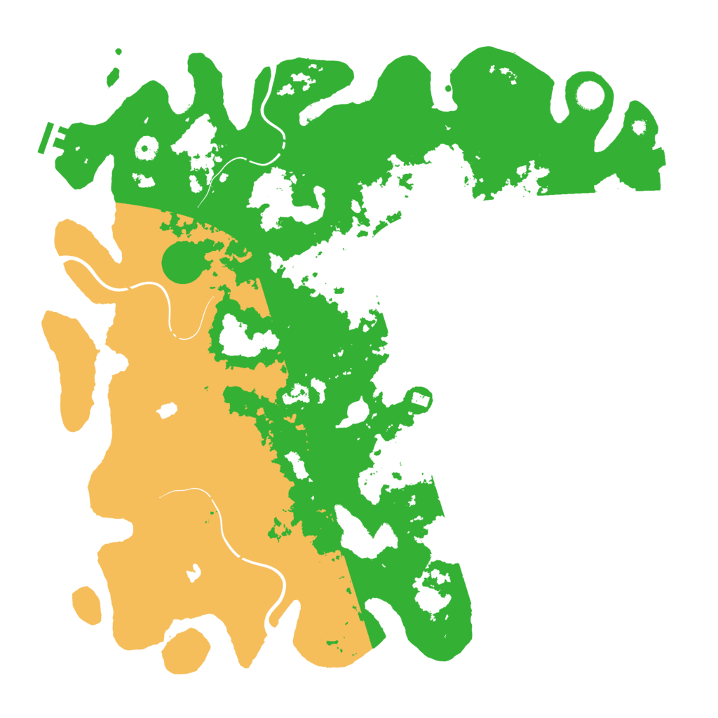 Biome Rust Map: Procedural Map, Size: 4500, Seed: 1936277301