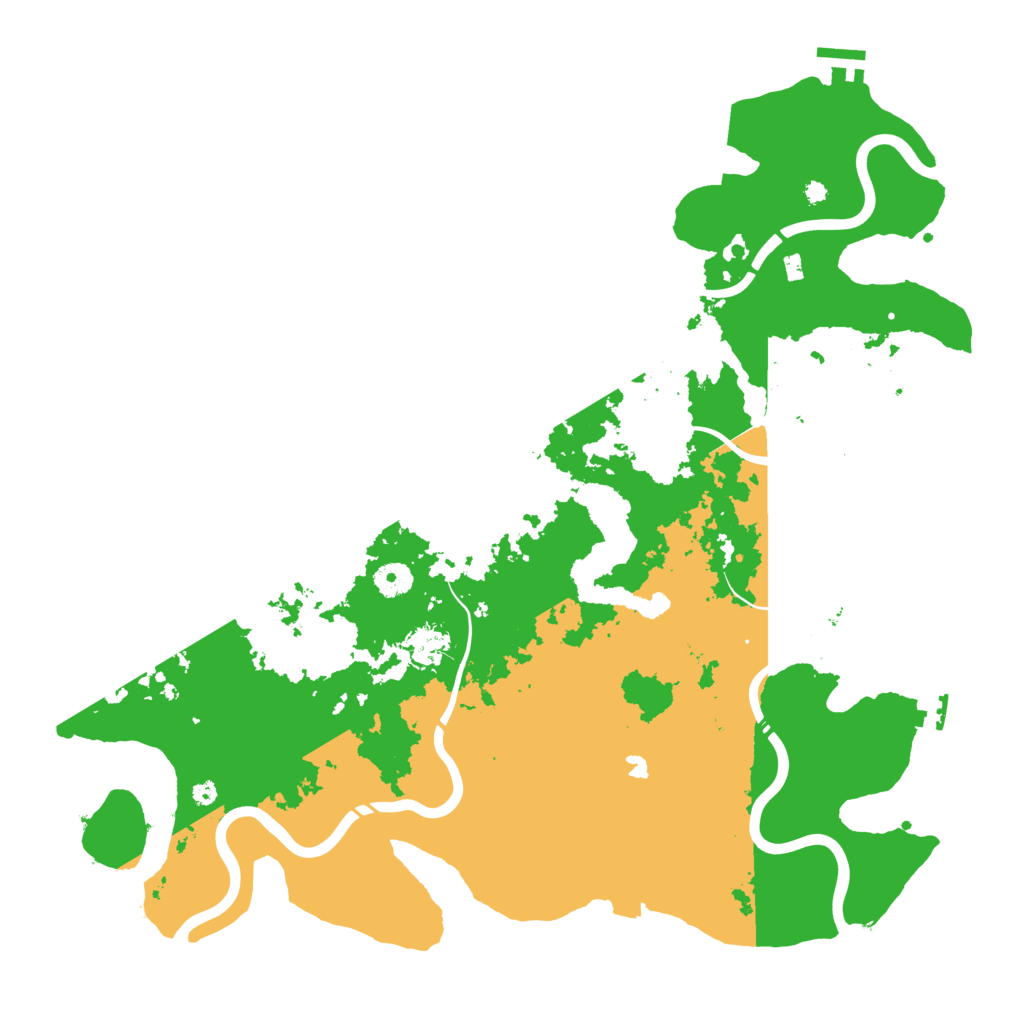 Biome Rust Map: Procedural Map, Size: 4250, Seed: 776743956