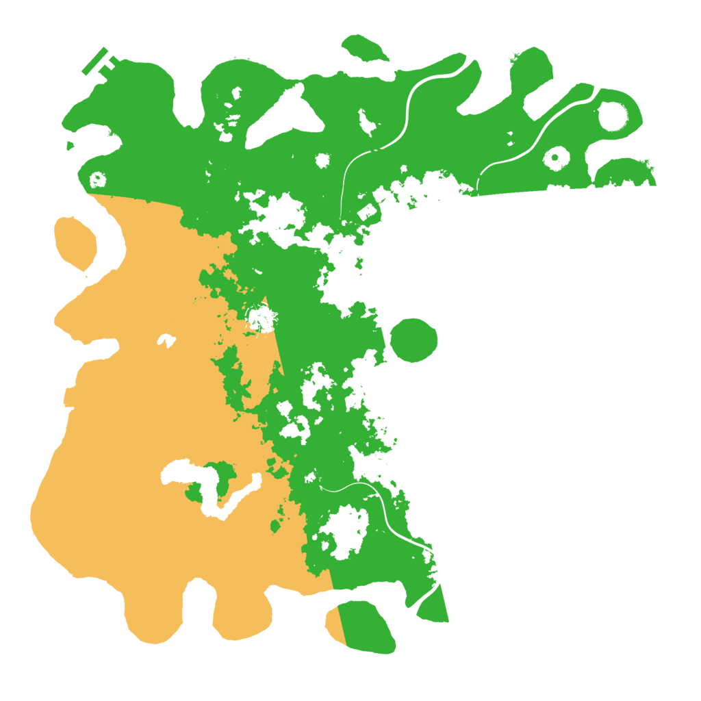 Biome Rust Map: Procedural Map, Size: 4250, Seed: 11886122