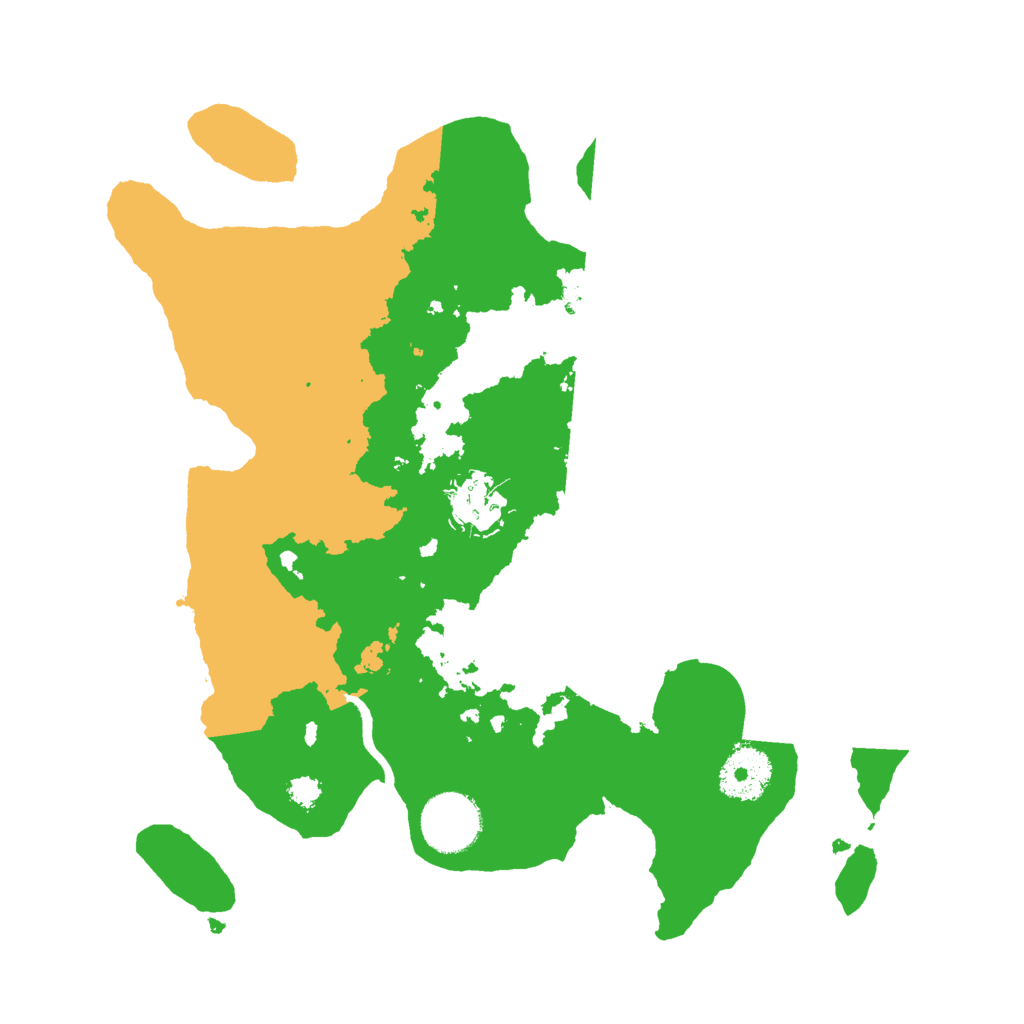 Biome Rust Map: Procedural Map, Size: 3000, Seed: 1845725562