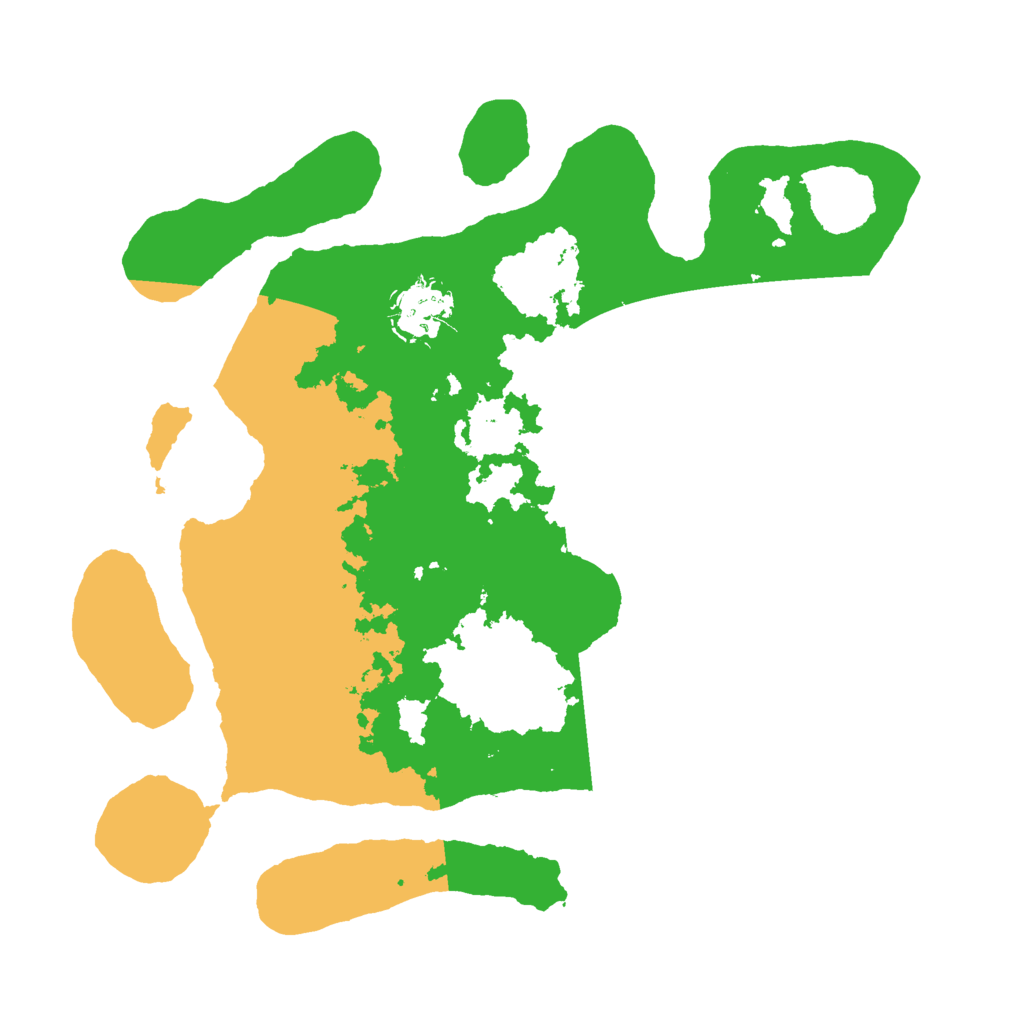 Biome Rust Map: Barren, Size: 3000, Seed: 262082275