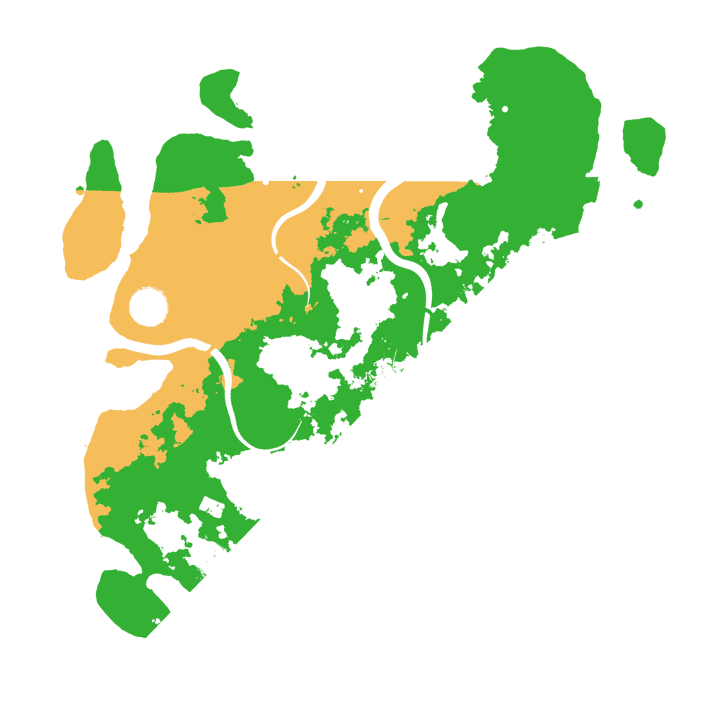 Biome Rust Map: Procedural Map, Size: 3291, Seed: 1395431402