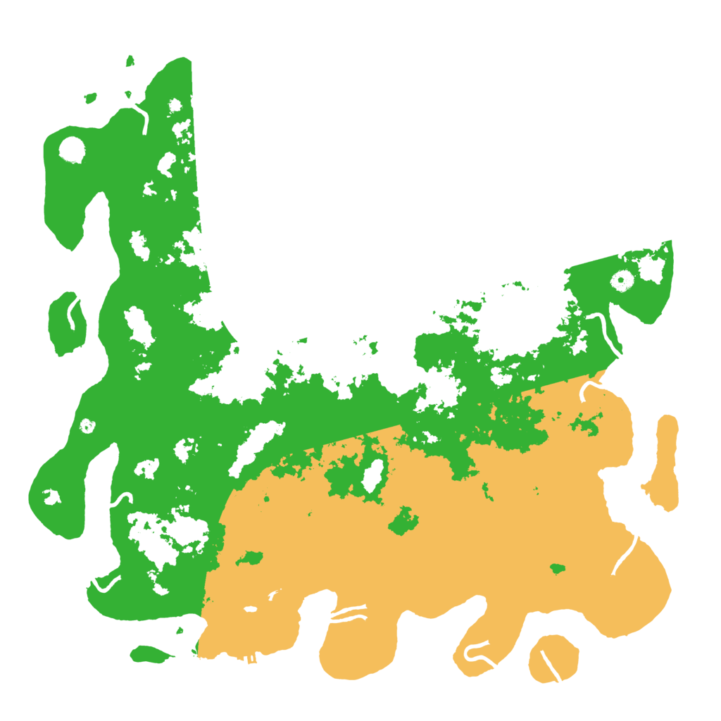 Biome Rust Map: Procedural Map, Size: 5000, Seed: 32282782