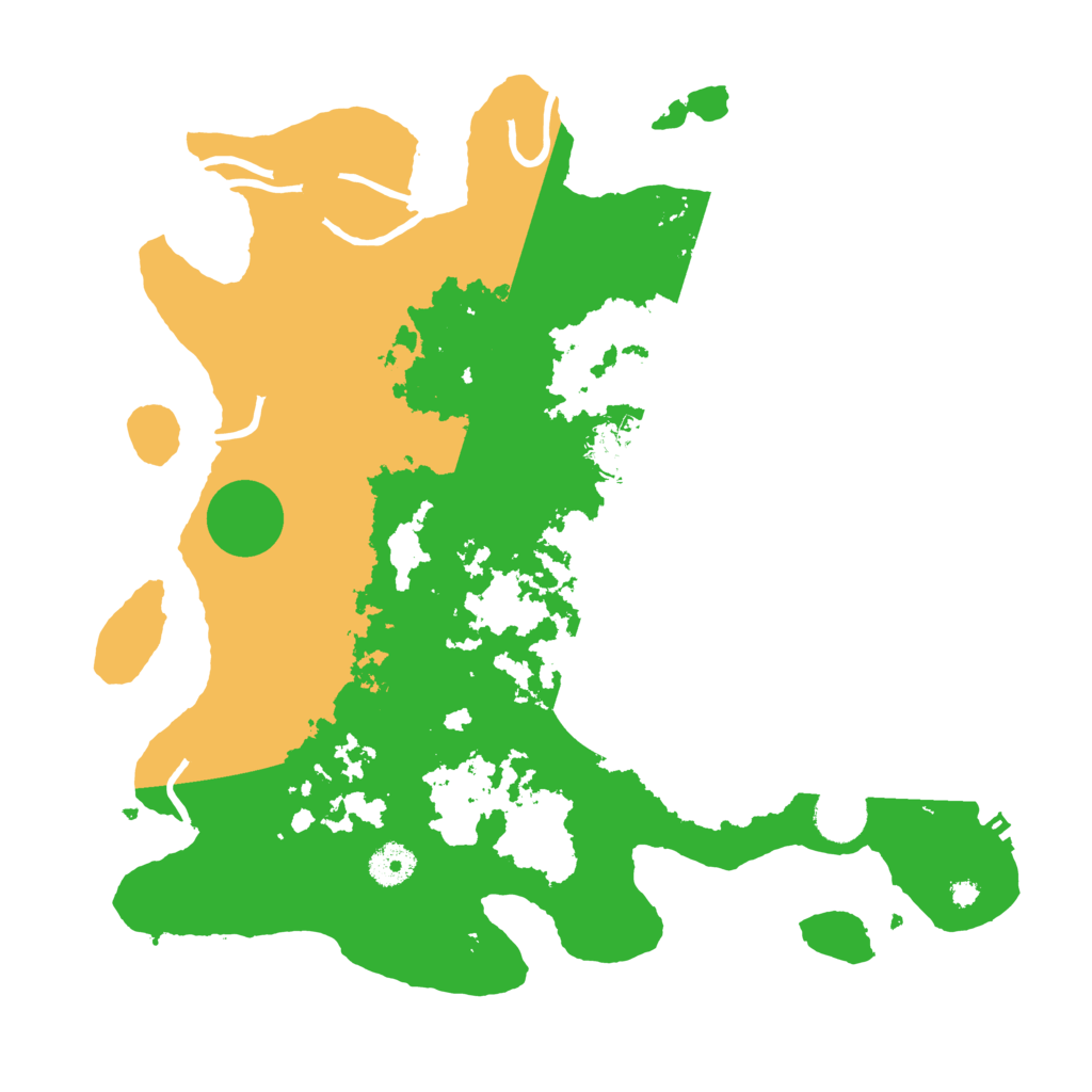 Biome Rust Map: Procedural Map, Size: 3750, Seed: 604331394