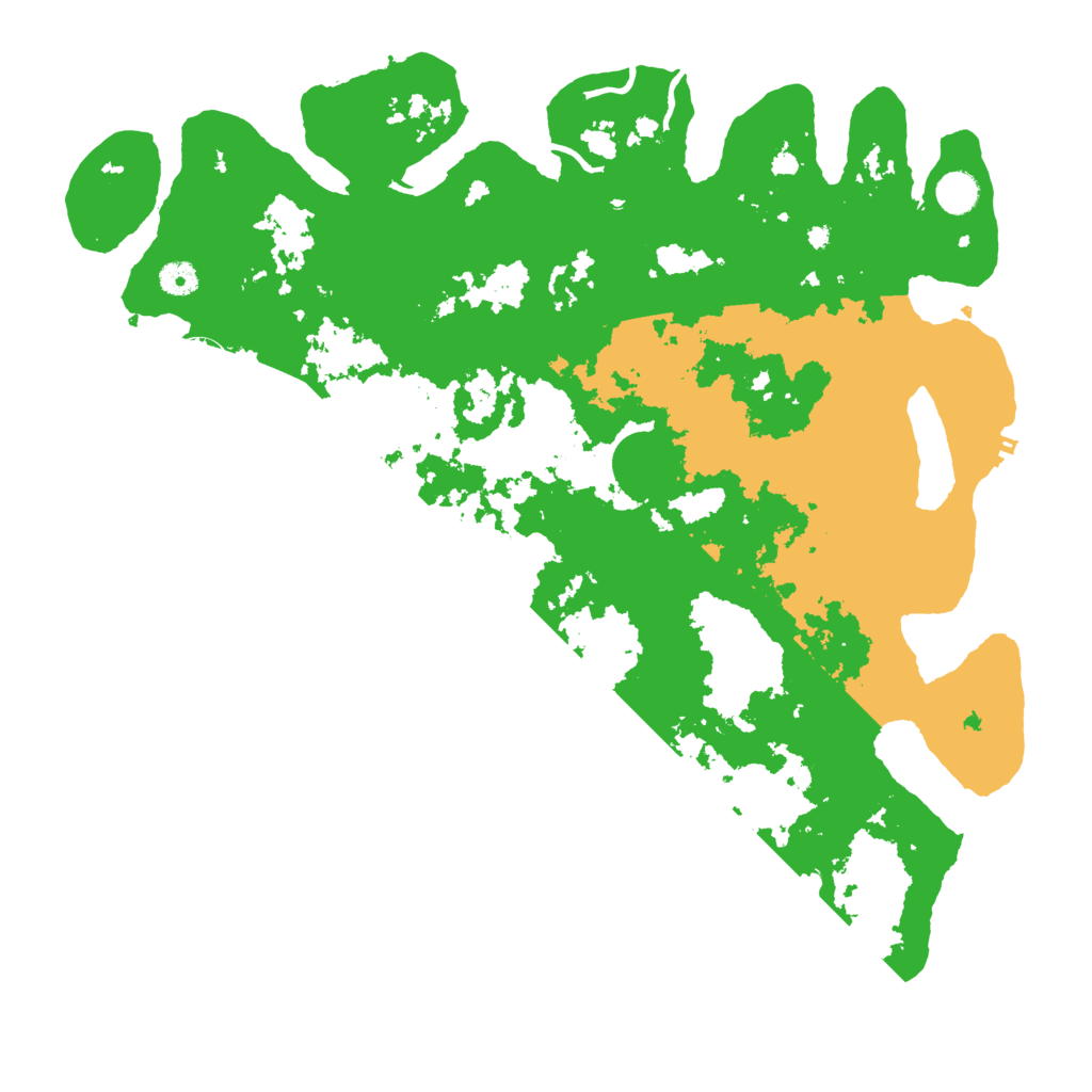 Biome Rust Map: Procedural Map, Size: 4500, Seed: 287358973