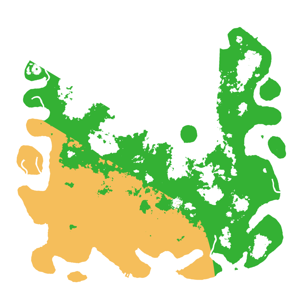Biome Rust Map: Procedural Map, Size: 4800, Seed: 648248