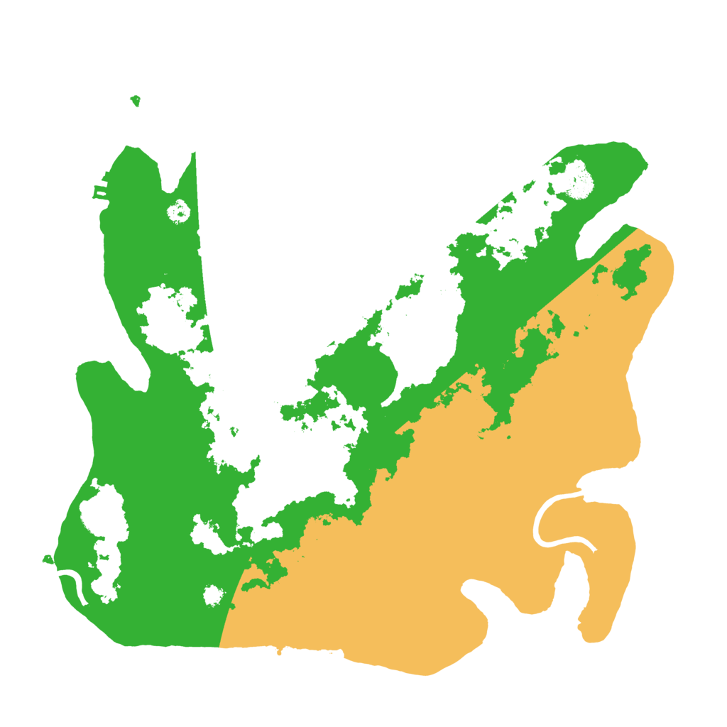 Biome Rust Map: Procedural Map, Size: 3350, Seed: 227