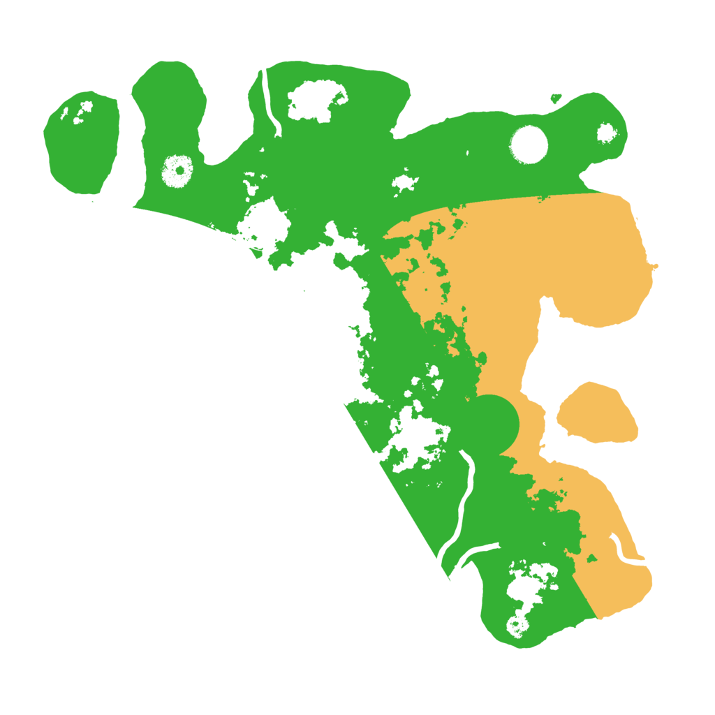 Biome Rust Map: Procedural Map, Size: 3350, Seed: 407