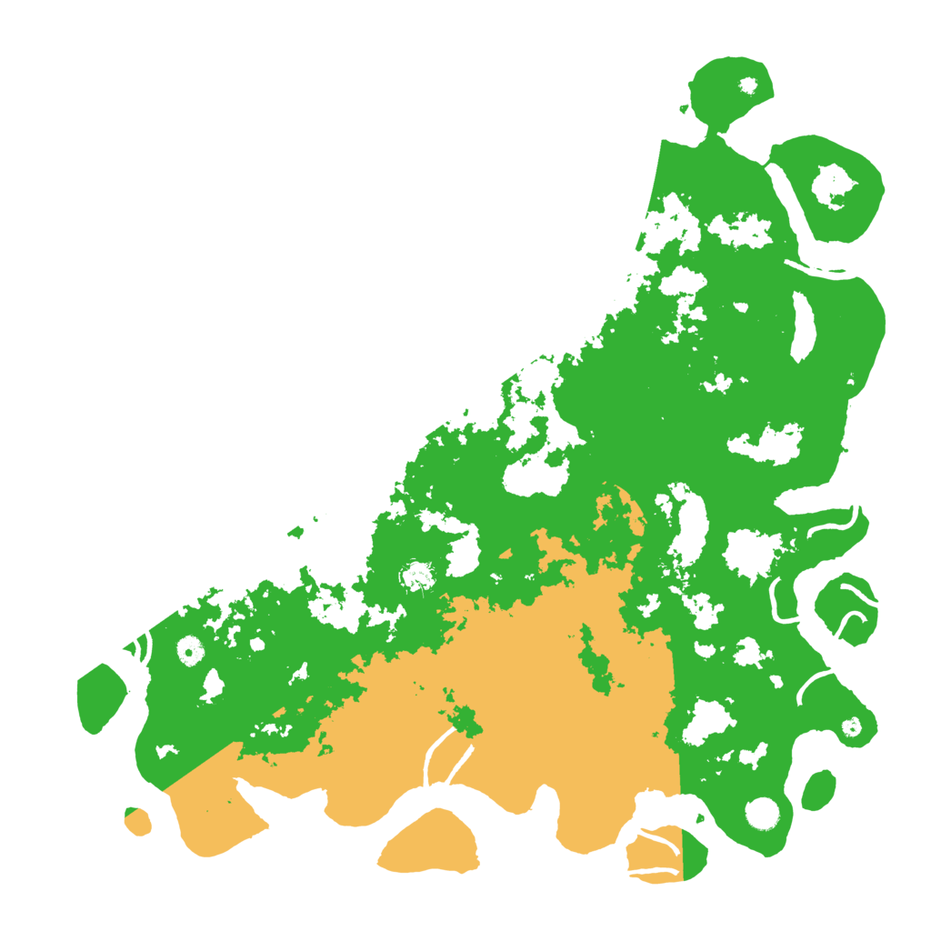 Biome Rust Map: Procedural Map, Size: 5000, Seed: 45872