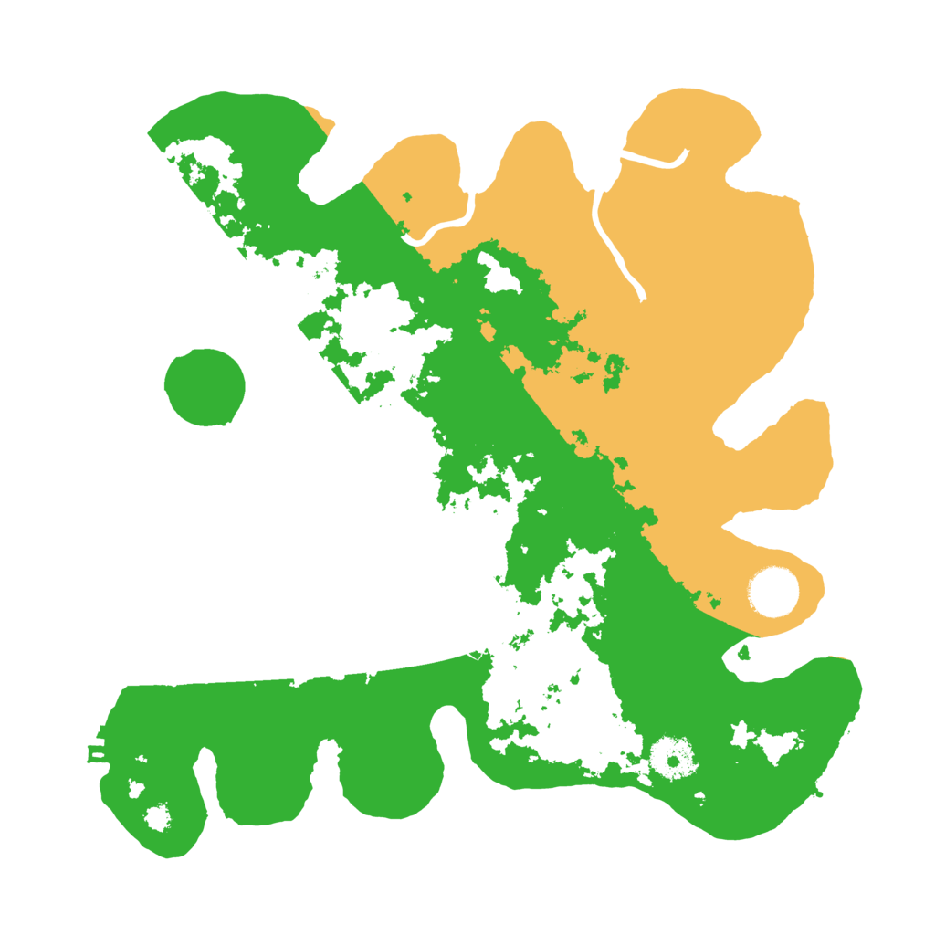 Biome Rust Map: Procedural Map, Size: 3260, Seed: 119