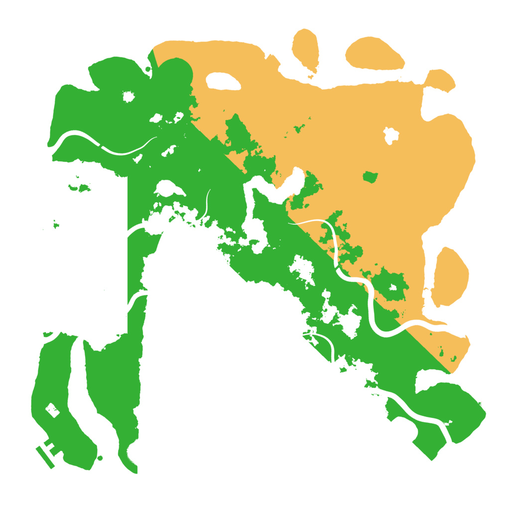 Biome Rust Map: Procedural Map, Size: 4000, Seed: 2124874592