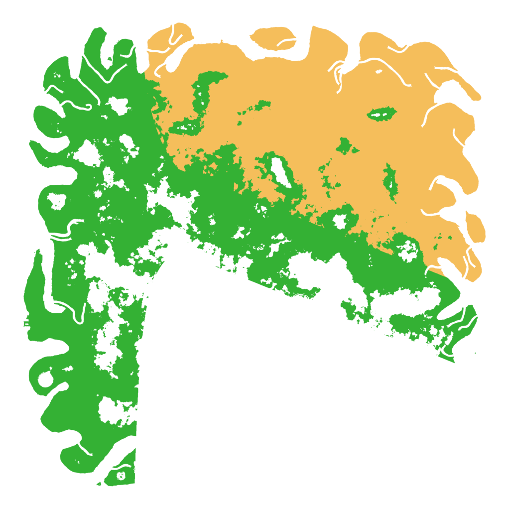 Biome Rust Map: Procedural Map, Size: 6000, Seed: 2072654391