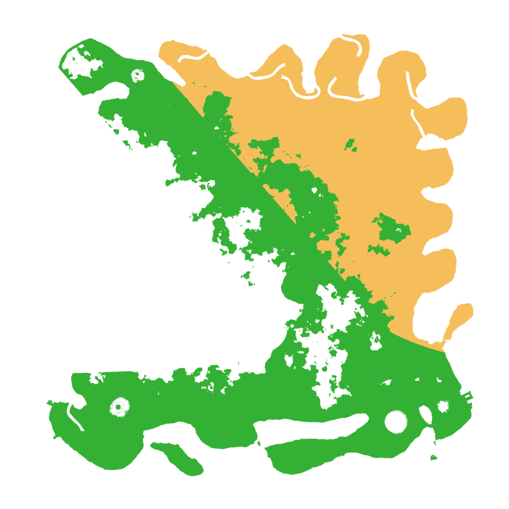 Biome Rust Map: Procedural Map, Size: 4000, Seed: 6957456