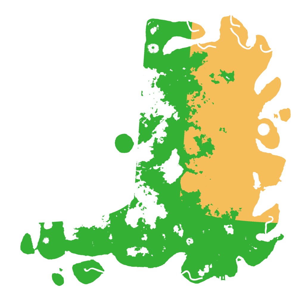 Biome Rust Map: Procedural Map, Size: 4500, Seed: 1959452884