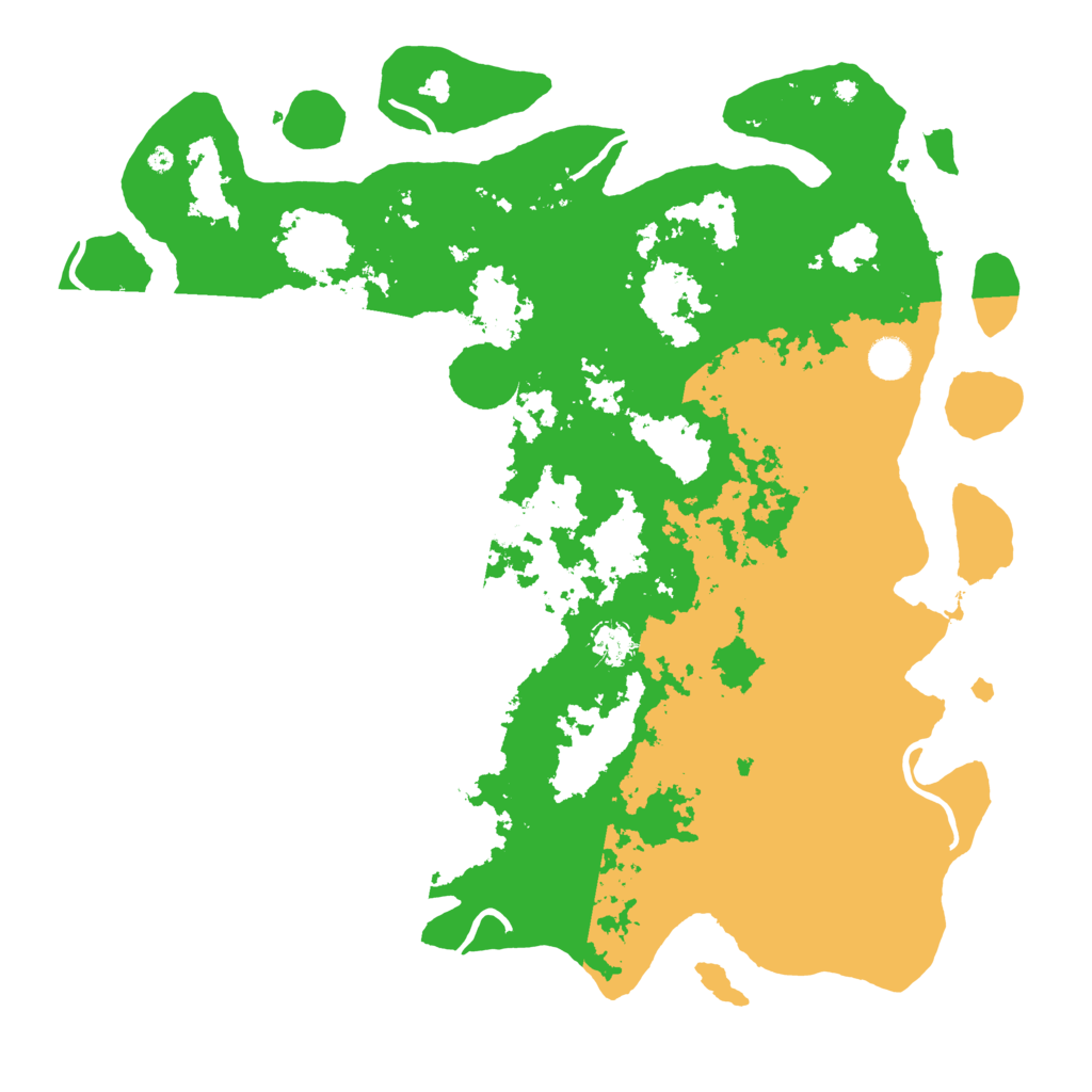 Biome Rust Map: Procedural Map, Size: 4500, Seed: 2097