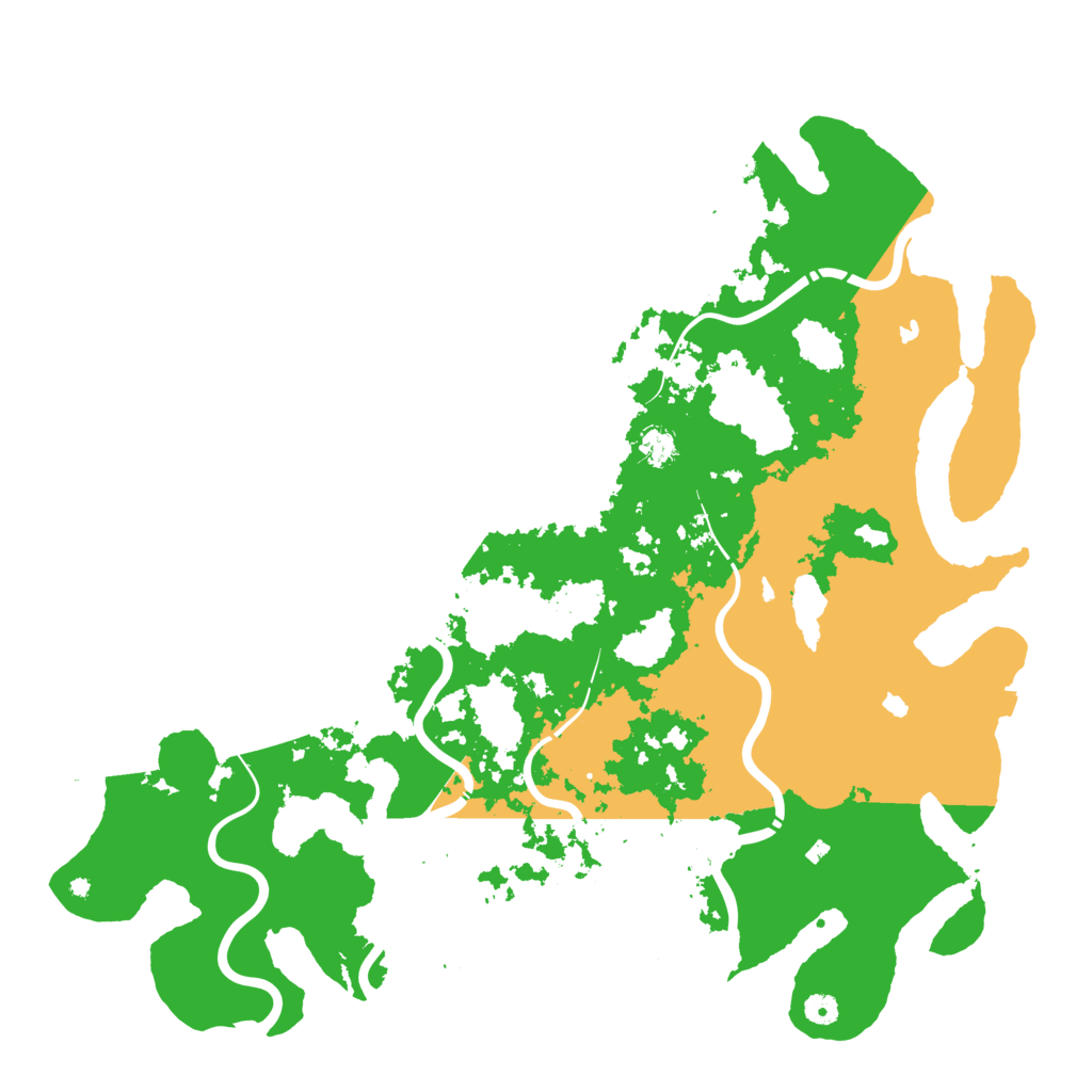 Biome Rust Map: Procedural Map, Size: 5000, Seed: 275580153
