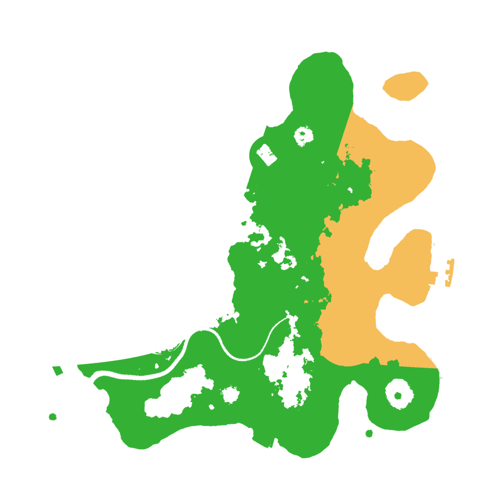 Biome Rust Map: Procedural Map, Size: 2700, Seed: 385879
