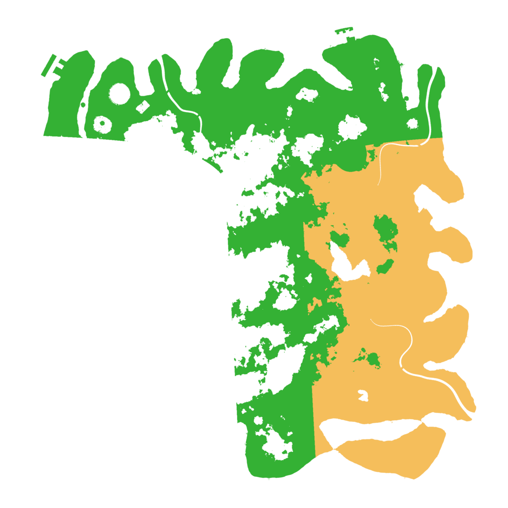 Biome Rust Map: Procedural Map, Size: 4250, Seed: 2468
