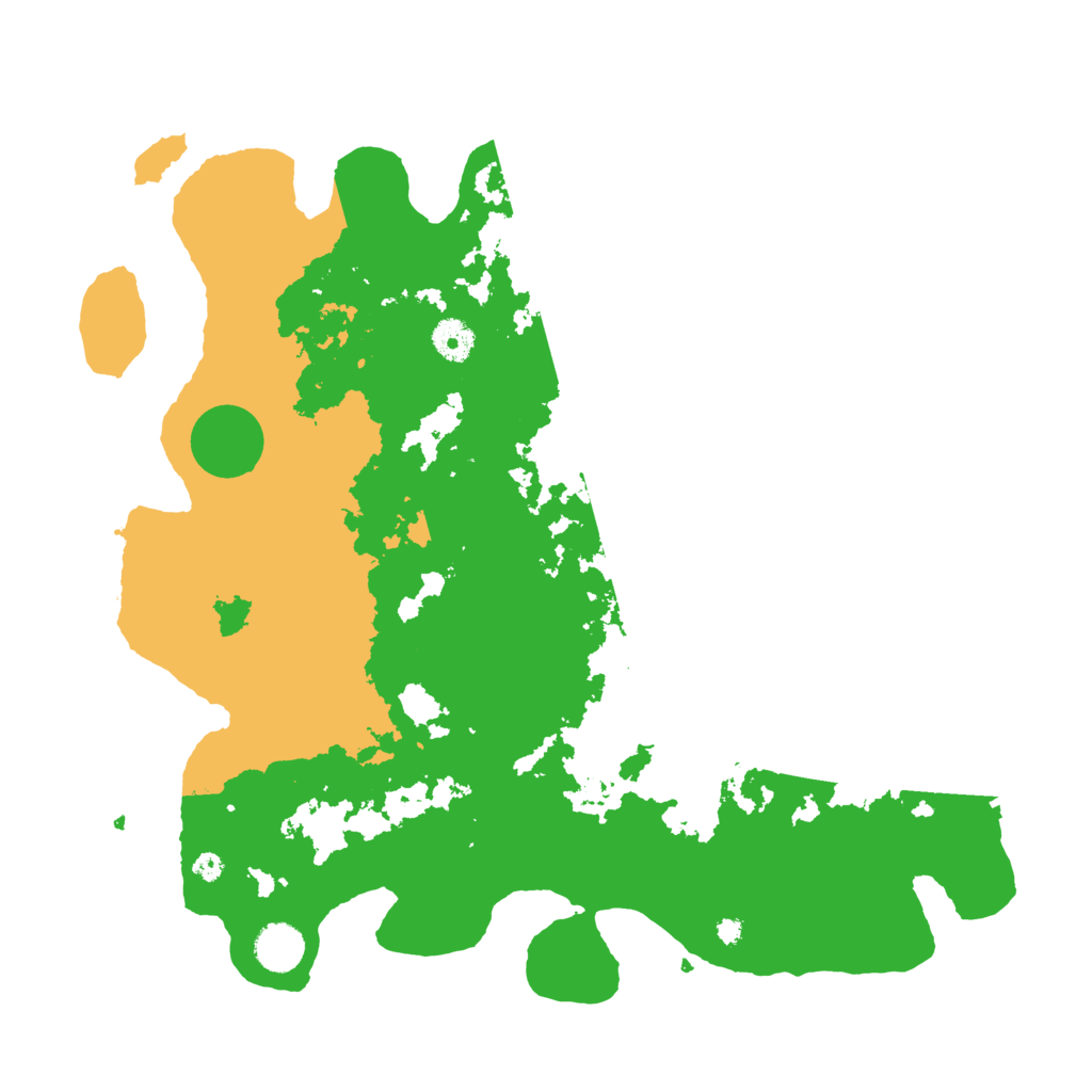 Biome Rust Map: Procedural Map, Size: 3950, Seed: 34377457