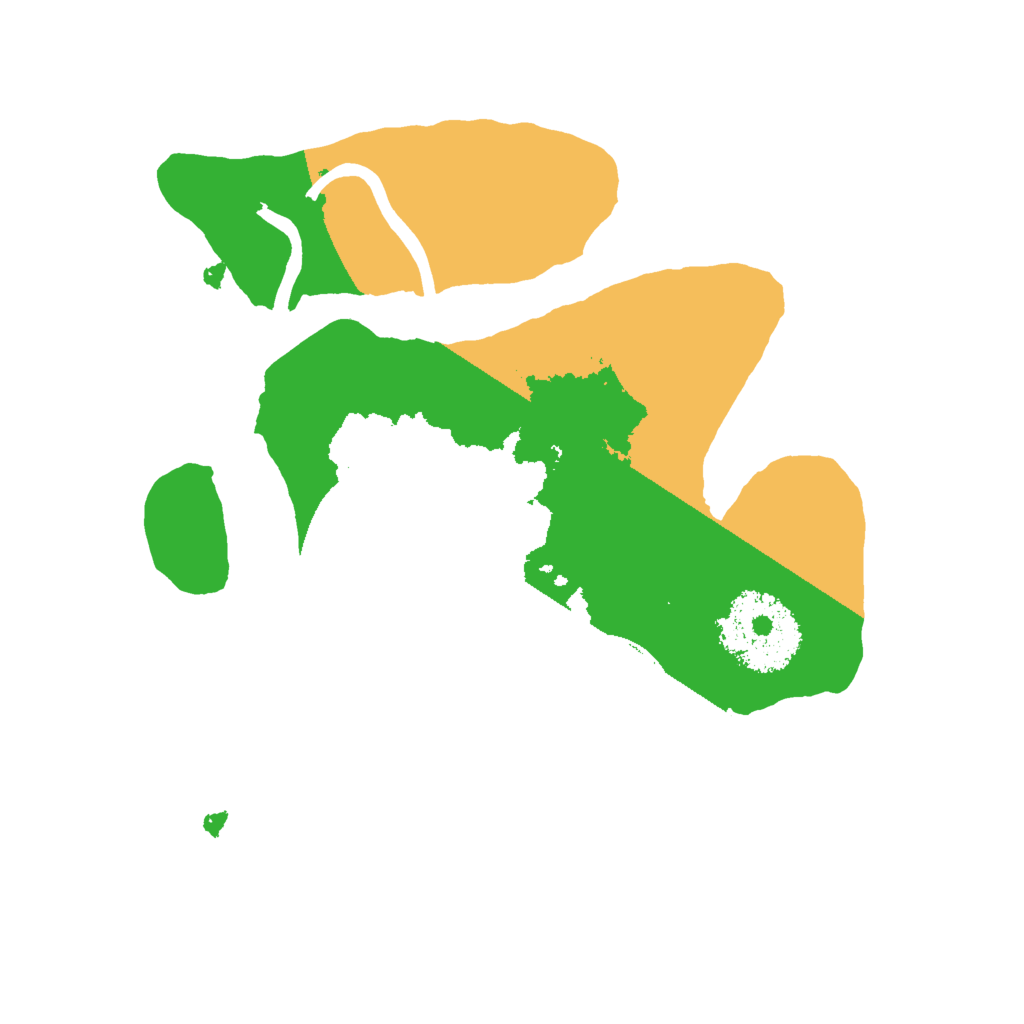 Biome Rust Map: Procedural Map, Size: 2000, Seed: 638422475